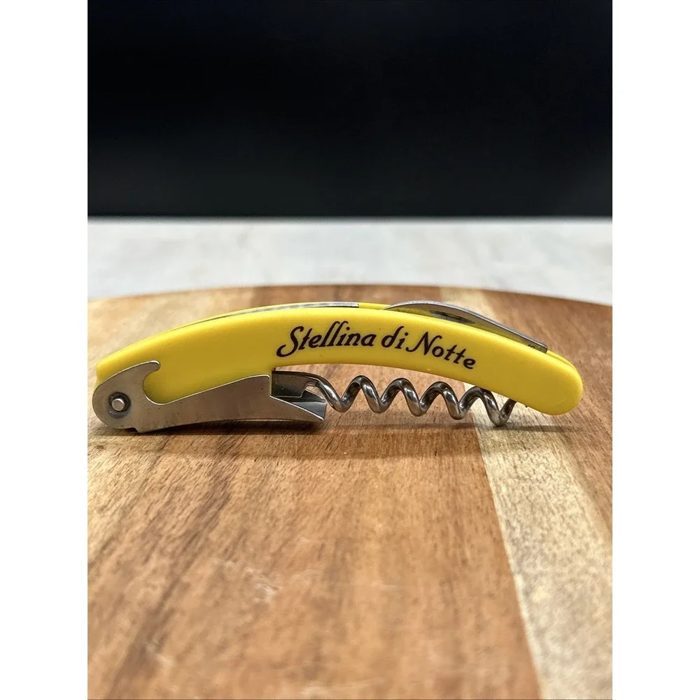 Stellina di Notte Waiter's Corkscrew Wine Bottle Opener Italian Italy Pre-Loved